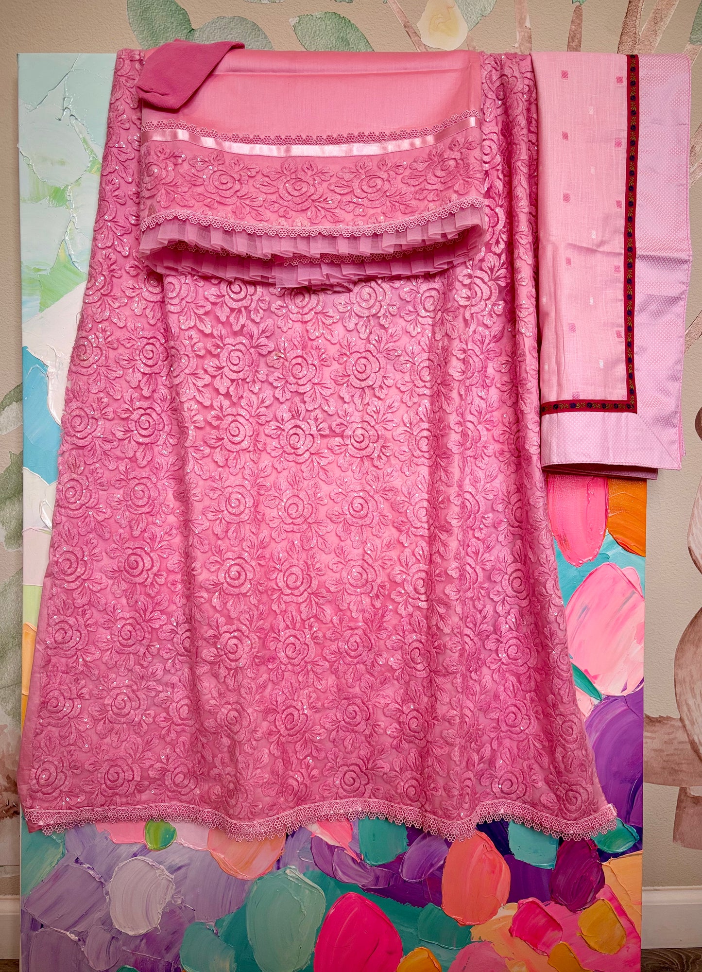 Pink Rida With Masallah and Socks