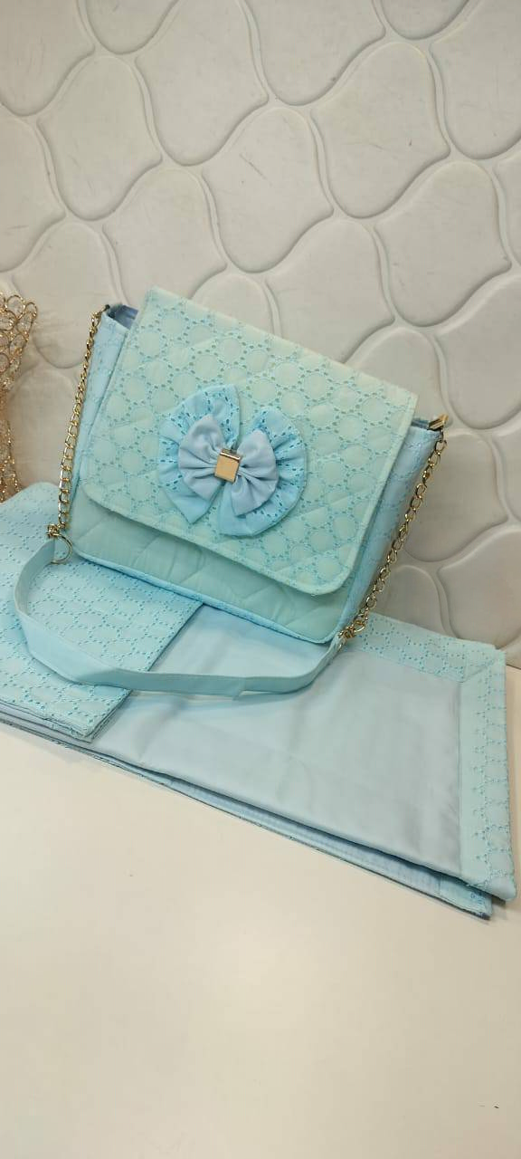 Elegant Quilted Masallah and Sling Bag with Golden Chain