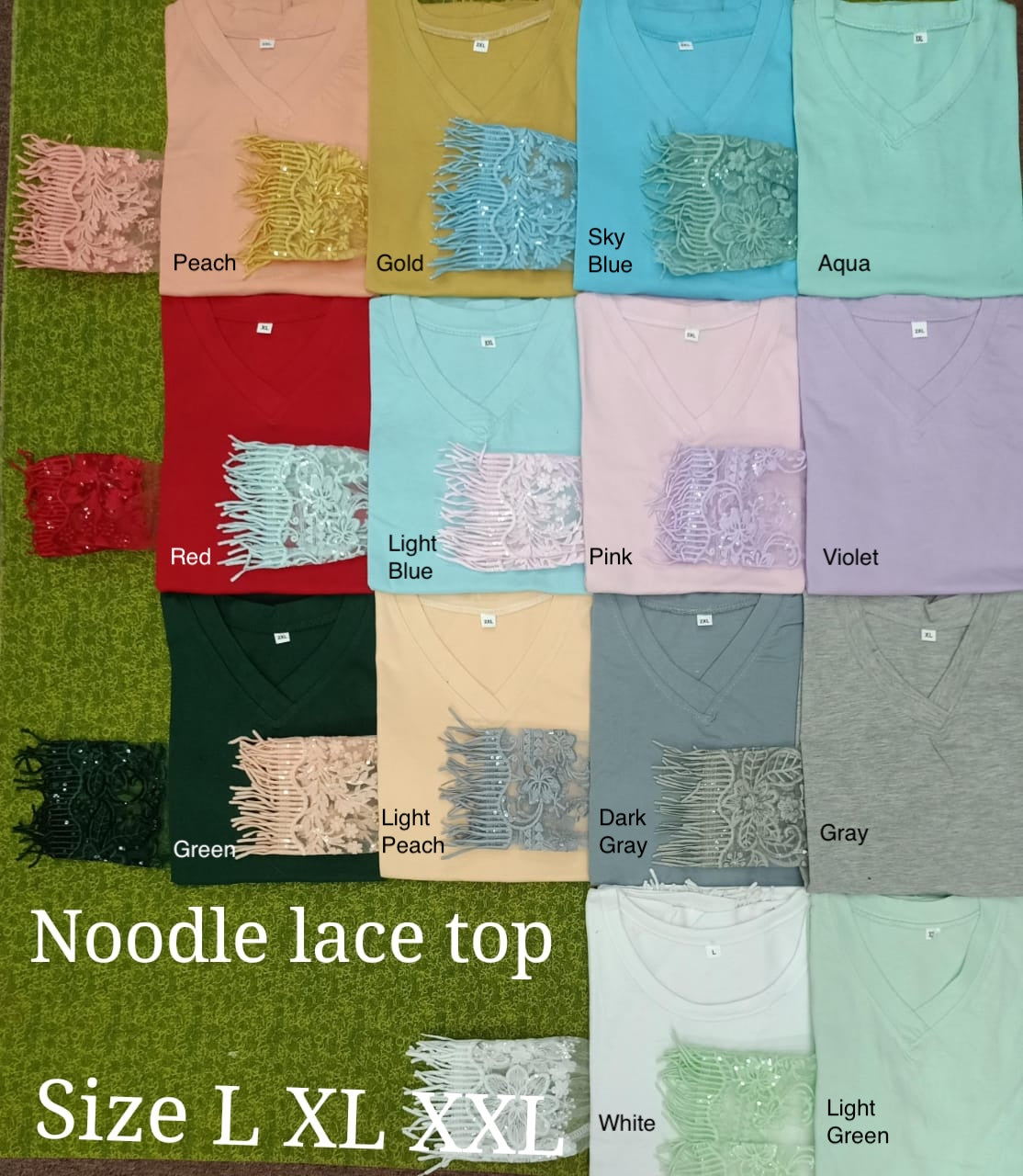 Noodle Lace Top from Ujjain
