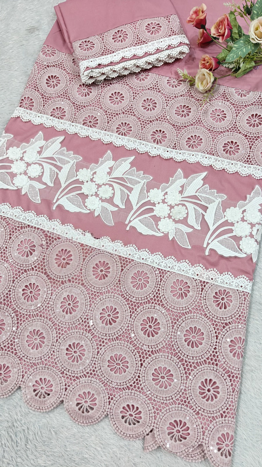 Bombay Designer Elegant Pink Rida
