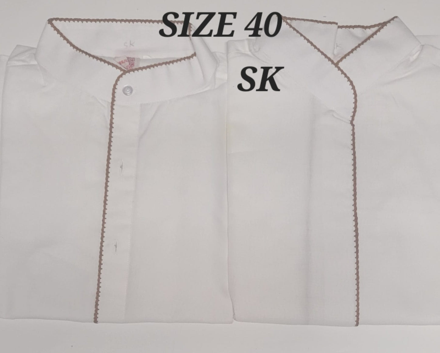 Ohbat White Saya Kurta Izar