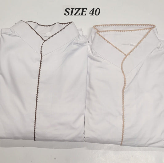 Ohbat White Saya Kurta Izar